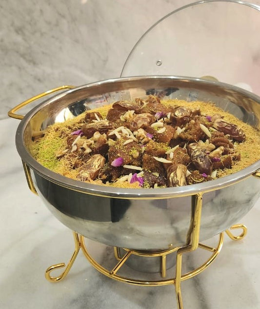 Sweet Sakhan Date Pudding - سخان حلويات بودينق التمر
