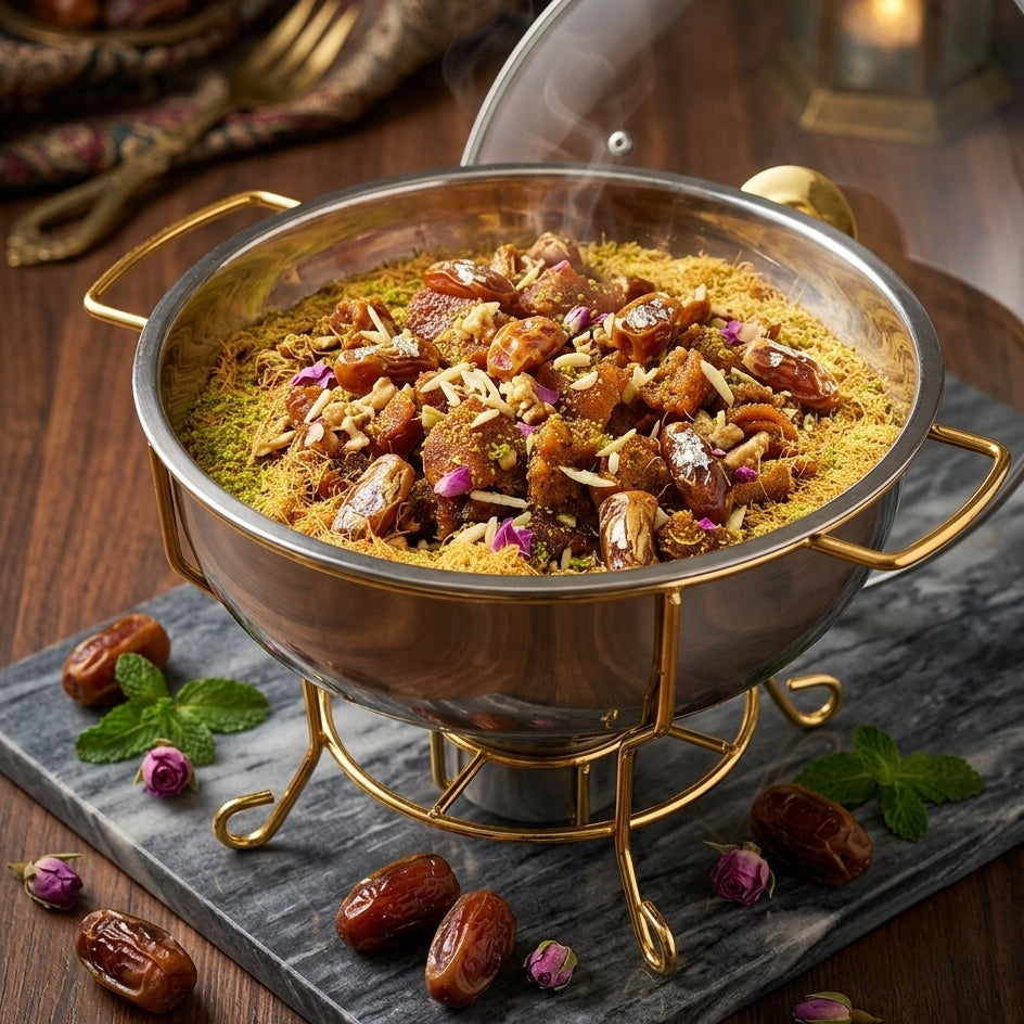 Sweet Sakhan Date Pudding - سخان حلويات بودينق التمر