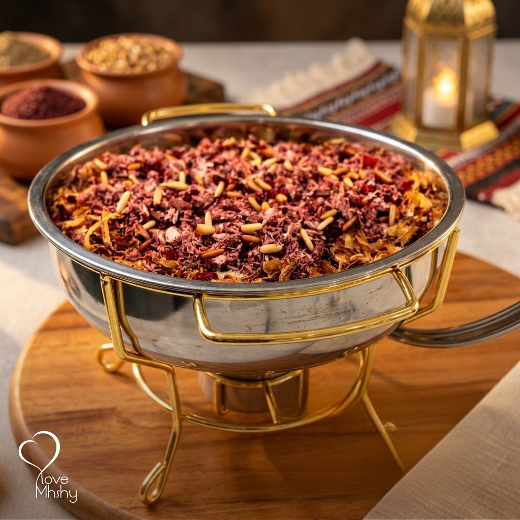 Sakhan Chicken Musakhan Rice - سخان مسخن دجاج بالأرز