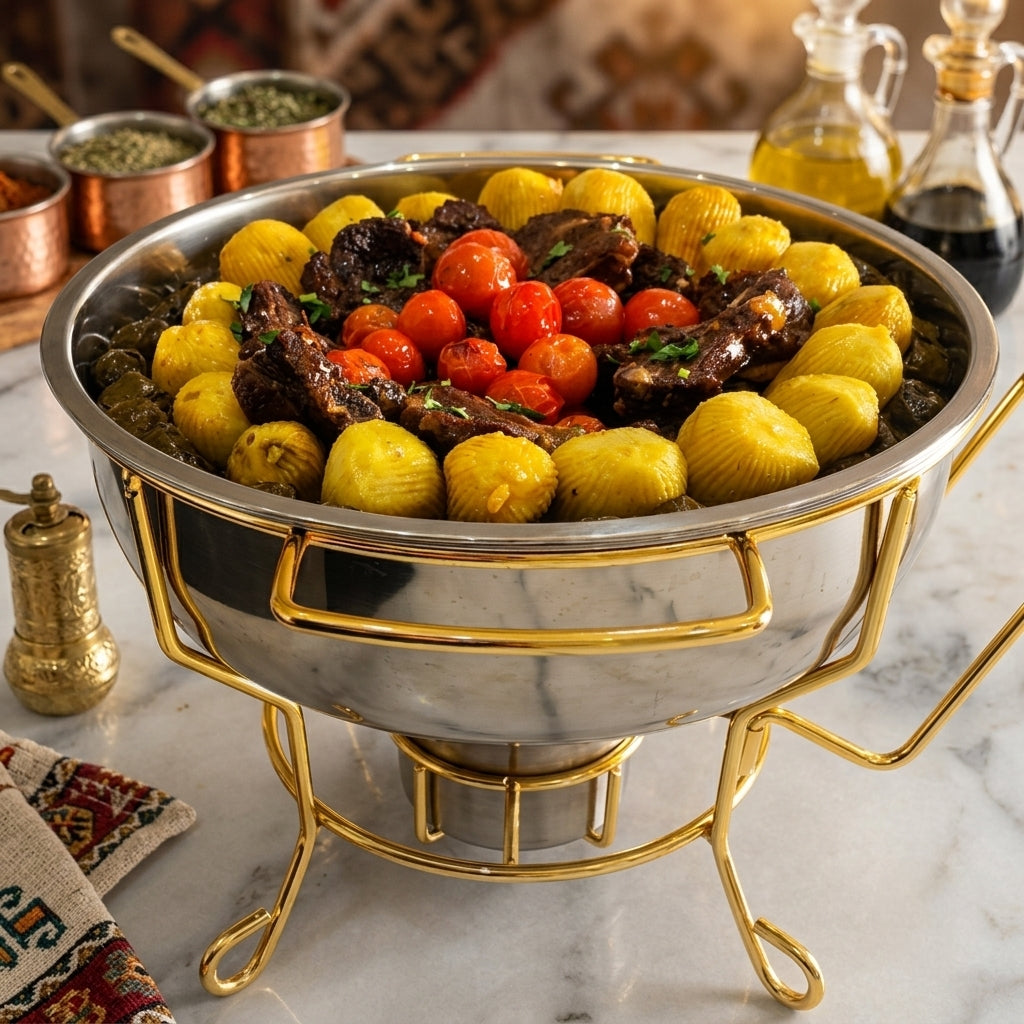 Sakhan Chops Mhshy -سخان محشي بالريش