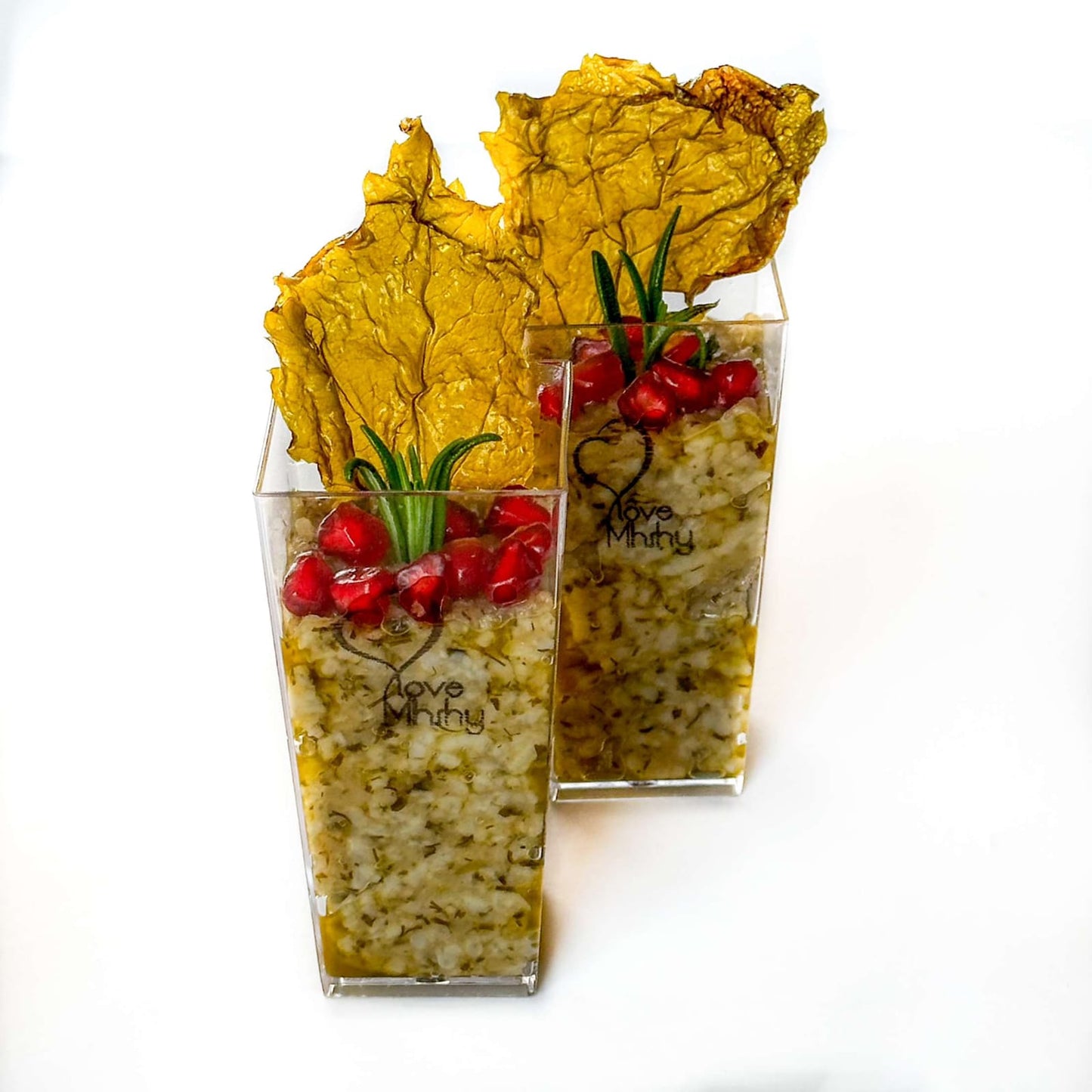 Risotto Vine Leaves Zaatar - ريزوتو ورق العنب بالزعتر